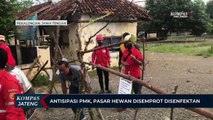 Antisipasi PMK, Pasar Hewan di Pekalongan Disemprot Disinfektan