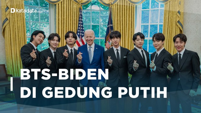 BTS Bertemu Presiden AS Joe Biden di Gedung Putih, Ada Apa? | Katadata Indonesia