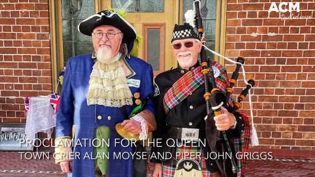 Proclamation for Queen Elizabeth II's Platinum Jubilee, Eden NSW | 2-6-22 | Bega District News