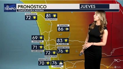 Pronóstico del tiempo para hoy jueves 2 de junio.