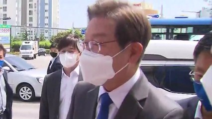 [단독] 이재명, 선거 캠프 해단식 참석...책임론엔 '묵묵부답' / YTN