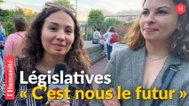 Meeting parisien de la Nupes : pour les jeunes militants, l'espoir au bout des législatives
