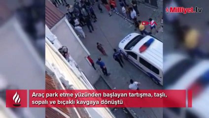 Arnavutköy'de park kavgası mahalleyi birbirine kattı