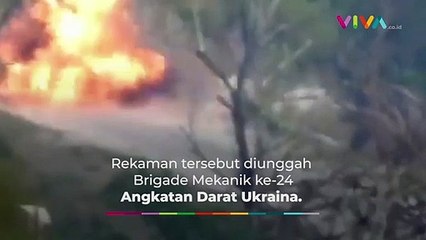 Tải video: Roket Laser Ukraina Ledaka Mobil Pengintai Rusia