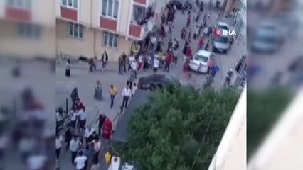 Arnavutköy'de park kavgası...Gündüz başladılar, akşama kadar kavga ettiler