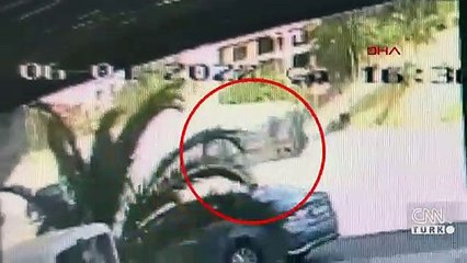 Ölümden saniyelerle kurtuldu