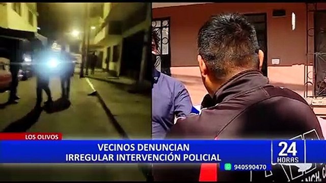 Los Olivos: PNP investiga extraña intervención policial que atemorizó a los vecinos