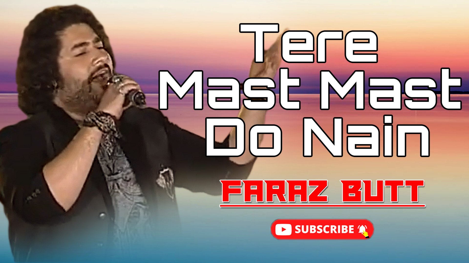 Tere Mast Mast Do Nain | Faraz Butt | Love Song | Gaane Shaane - video  Dailymotion