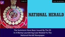 Sonia Gandhi, Rahul Gandhi Summoned By Enforcement Directorate In Money Laundering Case