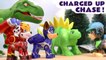 Paw Patrol and Dinosaur Surprise Egg Chase Story Toy Cartoon for Kids and Children