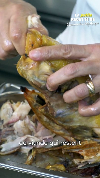 CUISINE ACTUELLE - Les ravioles anti-gaspi avec la carcasse de poulet du dimanche d'Alessandra Montagne