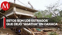 Daños e inclemencia de 'Agatha' en San Pedro Pochutla, Oaxaca, han sido desesperantes: alcaldesa