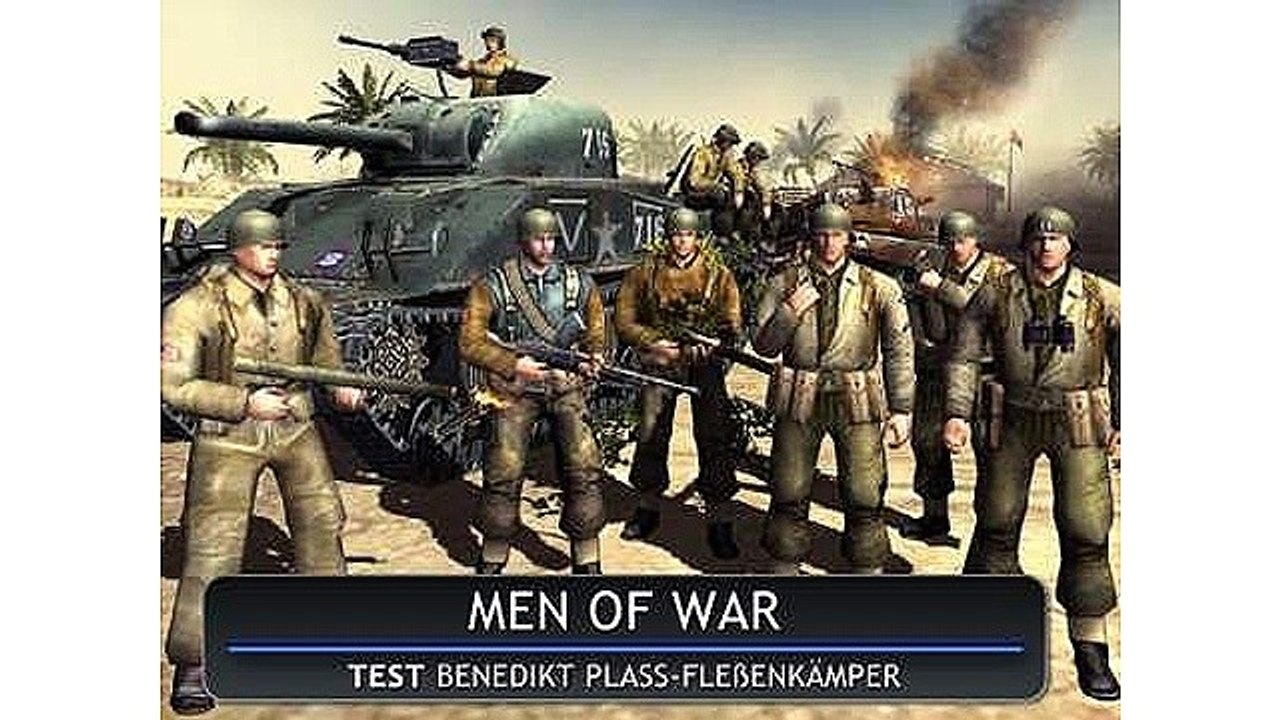 Men of war - test-video zur ww2-strategie