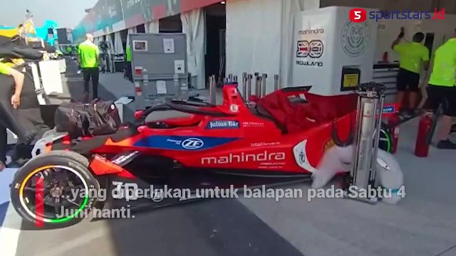 H-2 Balapan, Ini Kondisi Paddock Tim-Tim Formula E