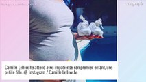 Camille Lellouche enceinte : déjà comblée de cadeaux, la future maman très émue