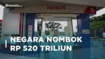 Pertalite Tak Naik, RI Nombok Rp 520 Triliun | Katadata Indonesia