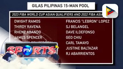 Collegiate stars, babandera sa 15-man pool ng Gilas
