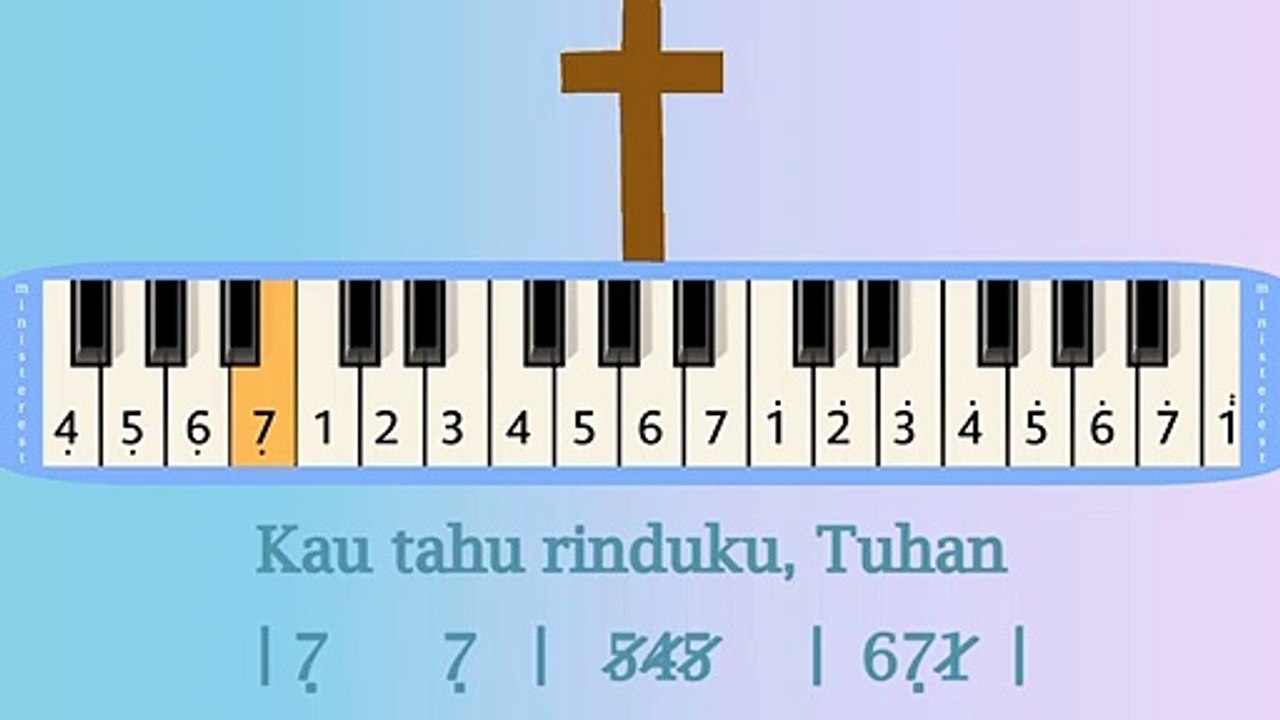ANUGERAH TERINDAH: PIANIKA ❲MELODICA❳ TUTORIAL | LAGU ROHANI