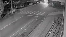 Câmera de monitoramento registra furto de motocicleta em Francisco Beltrão