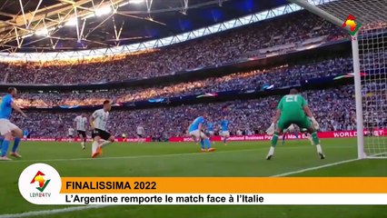FINALISSIMA 2022: L'ARGENTINE REMPORTE LE MATCH FACE À L'ITALIE