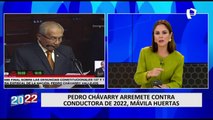 Mávila Huertas le responde al exfiscal Pedro Chávarry tras arremeter contra ella