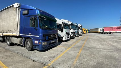 Hamzabeyli'de tır parkında süren genişletme çalışmaları tamamlandı