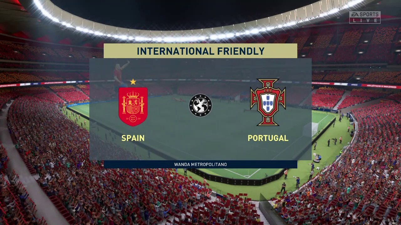 Spain vs Portugal || UEFA Nations League 2nd June 2022 || Fifa 22
