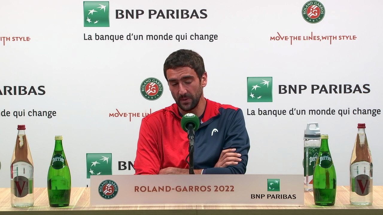 Roland-Garros 2022 - Marin Cilic : "I don't mind being in the spotlight or being under the radar"