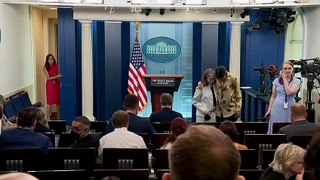 White House holds news conference with K-pop group BTS