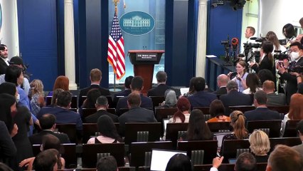 White House briefing with Karine Jean-Pierre and K-pop band BTS