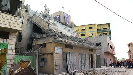 Exército de Israel destrói casa na Cisjordânia