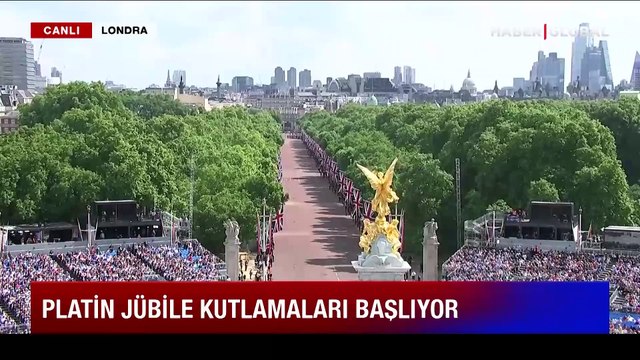 Kraliçe 2. Elizabeth'in 'Platin Jübile'si
