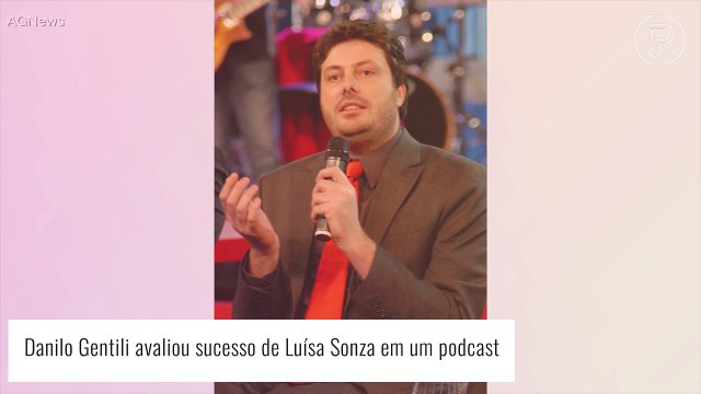 Danilo Gentili dispara comentários polêmicos sobre Luísa Sonza: 'Só é famosa porque rebola de fio-dental'