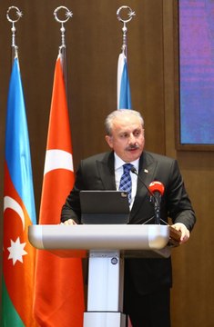 TBMM Başkanı Şentop, Bakü'de VII. Uluslararası Sosyal Bilimler Kongresi'nde konuştu
