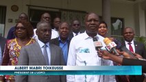 Présidence de l'Assemblée nationale : le candidat Adama Bictogo échange avec l'opposition