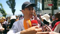 من أمام معبرسبتة.. عمال مغاربة يحتجون ضد قرارات السلطات الإسبانية ويطالبون بالتعويض عن فقدان الشغل