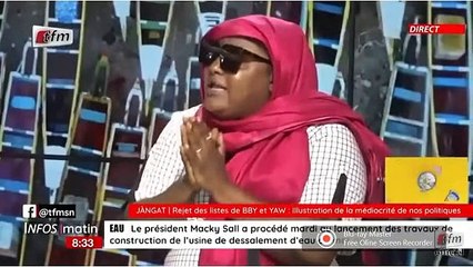 Aissatou Diop Fall démolit Macky et Cie
