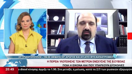 Χρ. Τριαντόπουλος: Να στηρίξουμε όλοι μαζί τη Βόρεια Εύβοια