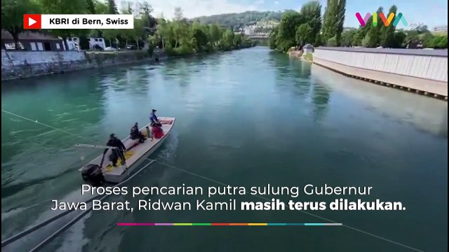 Dukungan Penuh Pemerintah Swiss Cari Eril Anak Ridwan Kamil