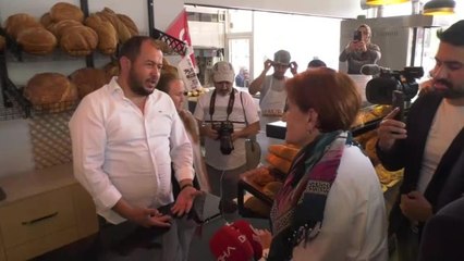 Akşener'in Ziyaret Ettiği Burdurlu Fırıncı: "İnsanlar 5 Ekmek Alırken 15 Lira Para Veriyor, Zorlanıyorlar"