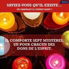 Un chapelet à l'Esprit Saint