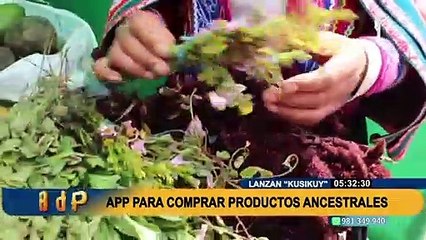 Kusikuy: Lanzan App para comprar productos alimenticios ancestrales