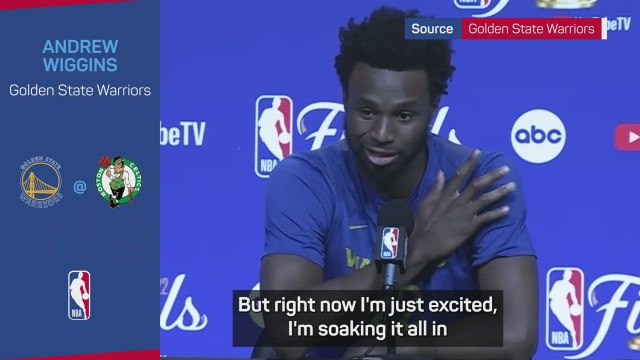 NBA Finals new territory for Warriors' Wiggins and he's nervous