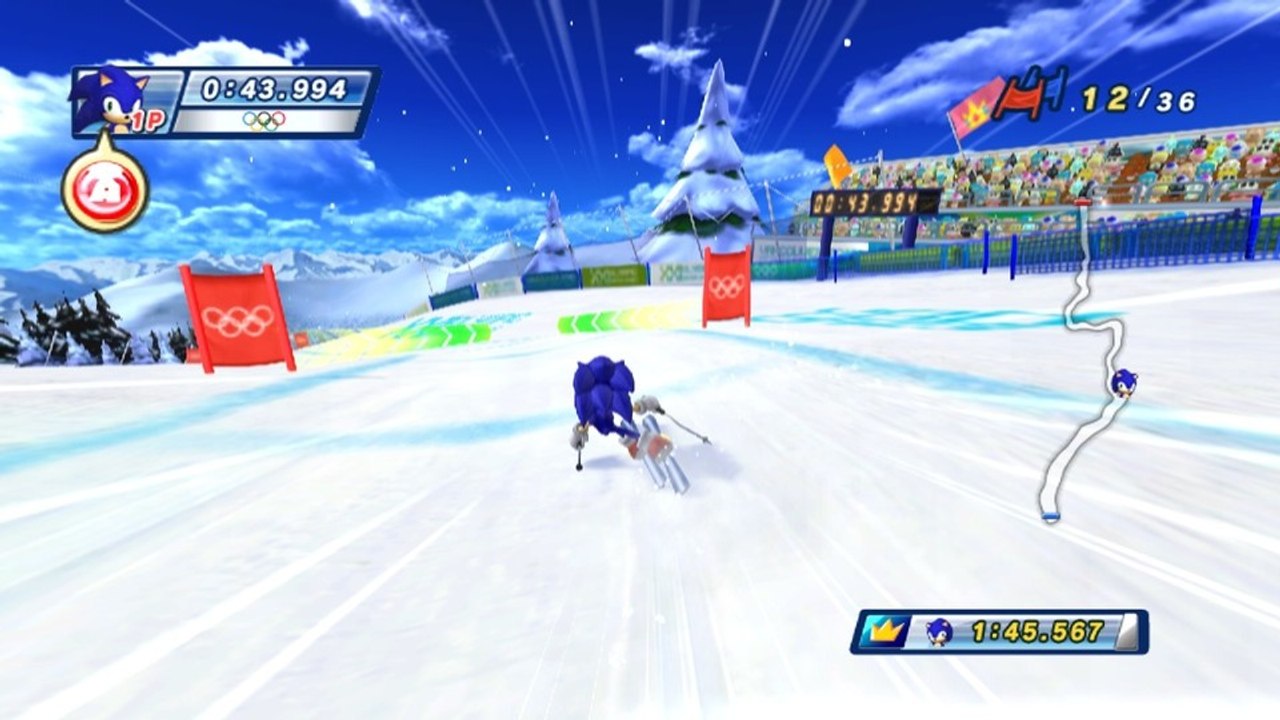 Mario & Sonic bei den Olympischen Winterspielen - Wii-Trailer
