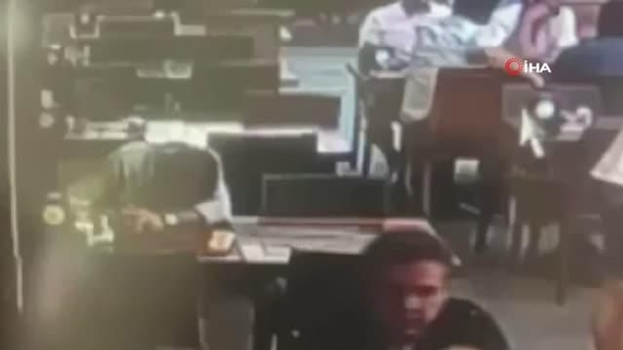 Kalp krizi geçirdiğini kimse anlamadı, genç adamın son anları böyle görüntülendi