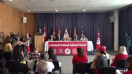 Tunus'ta 5 siyasi parti Anayasa referandumunu boykot çağrısı yaptı