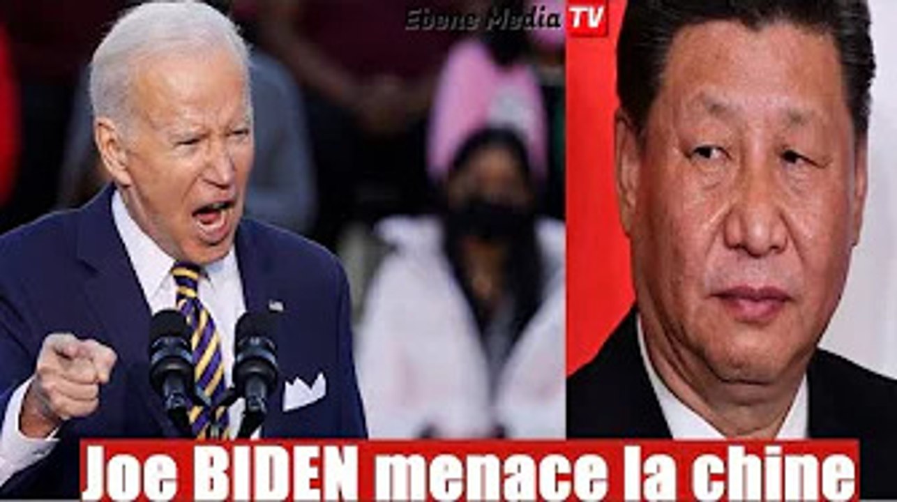 USA-CHINE: BIDEN met en garde la chine et signe un nouveau partenariat économique en ASIE
