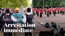 Des militants animalistes tentent de perturber le défilé du jubilé de la reine Elizabeth II