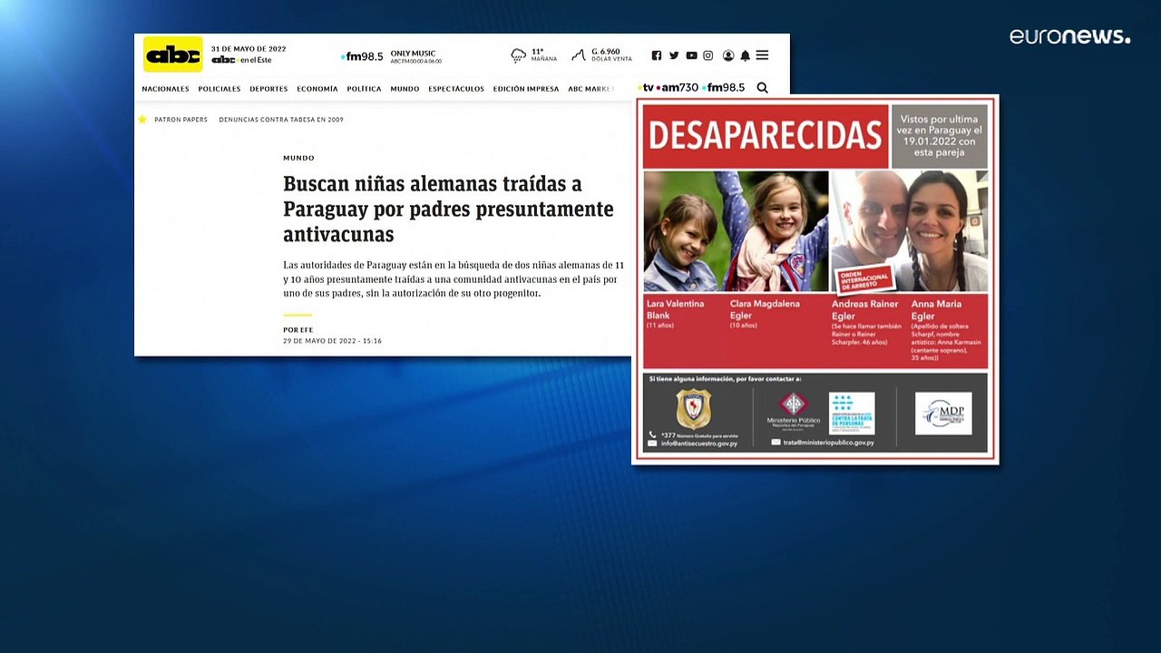 'Sie leiden auf der Flucht' - Fahndungserfolg auf der Suche nach den deutschen Mädchen in Paraguay