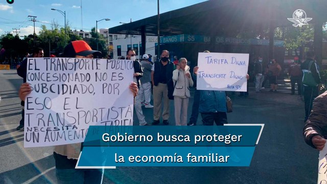 Gobierno de la CDMX rechaza aumento a tarifa del transporte: pide a choferes no hacer bloqueos